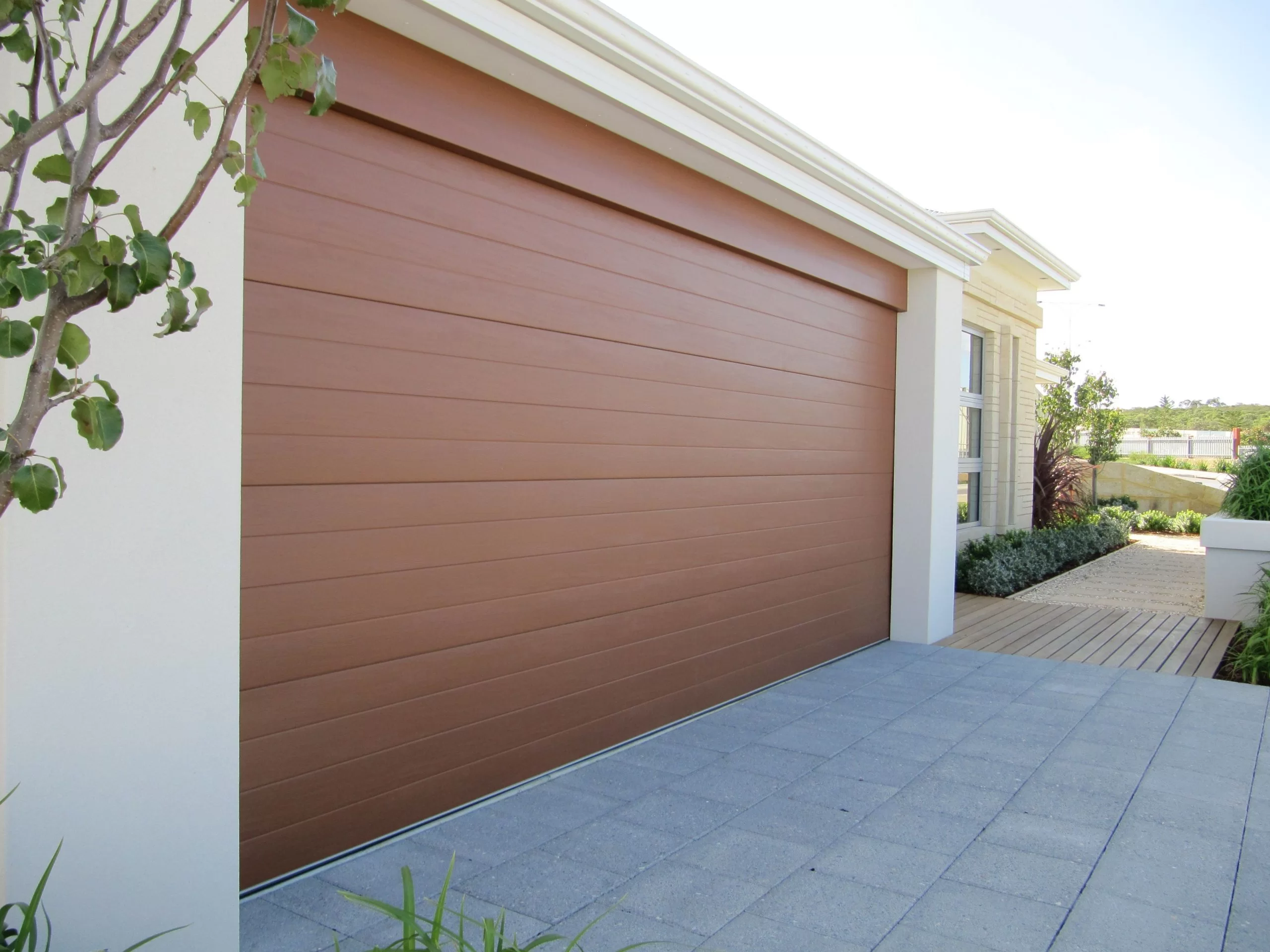 Residential garage door