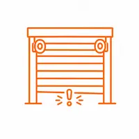 Stuck roller door