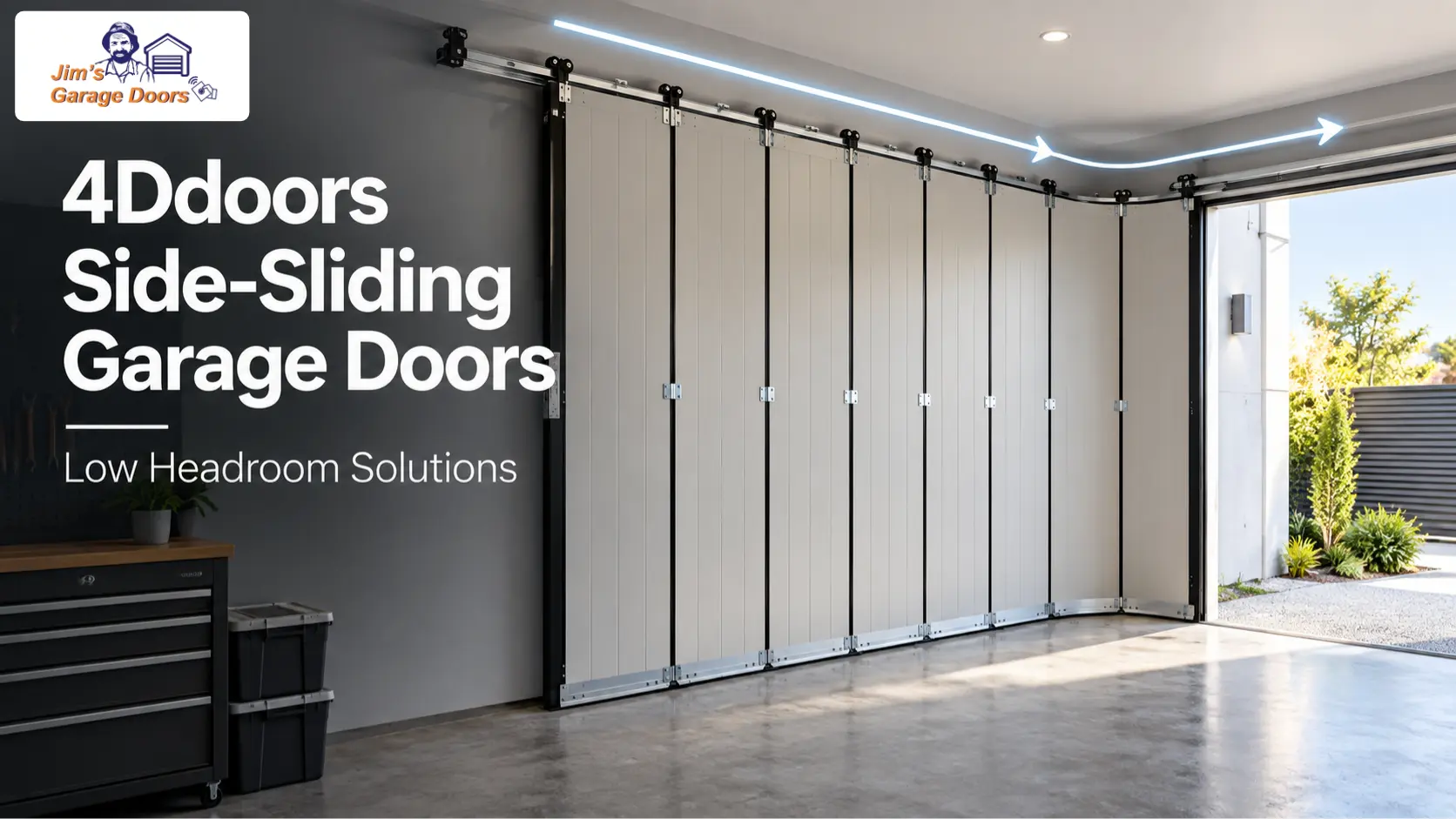 4Ddoors Side-Sliding Garage Doors