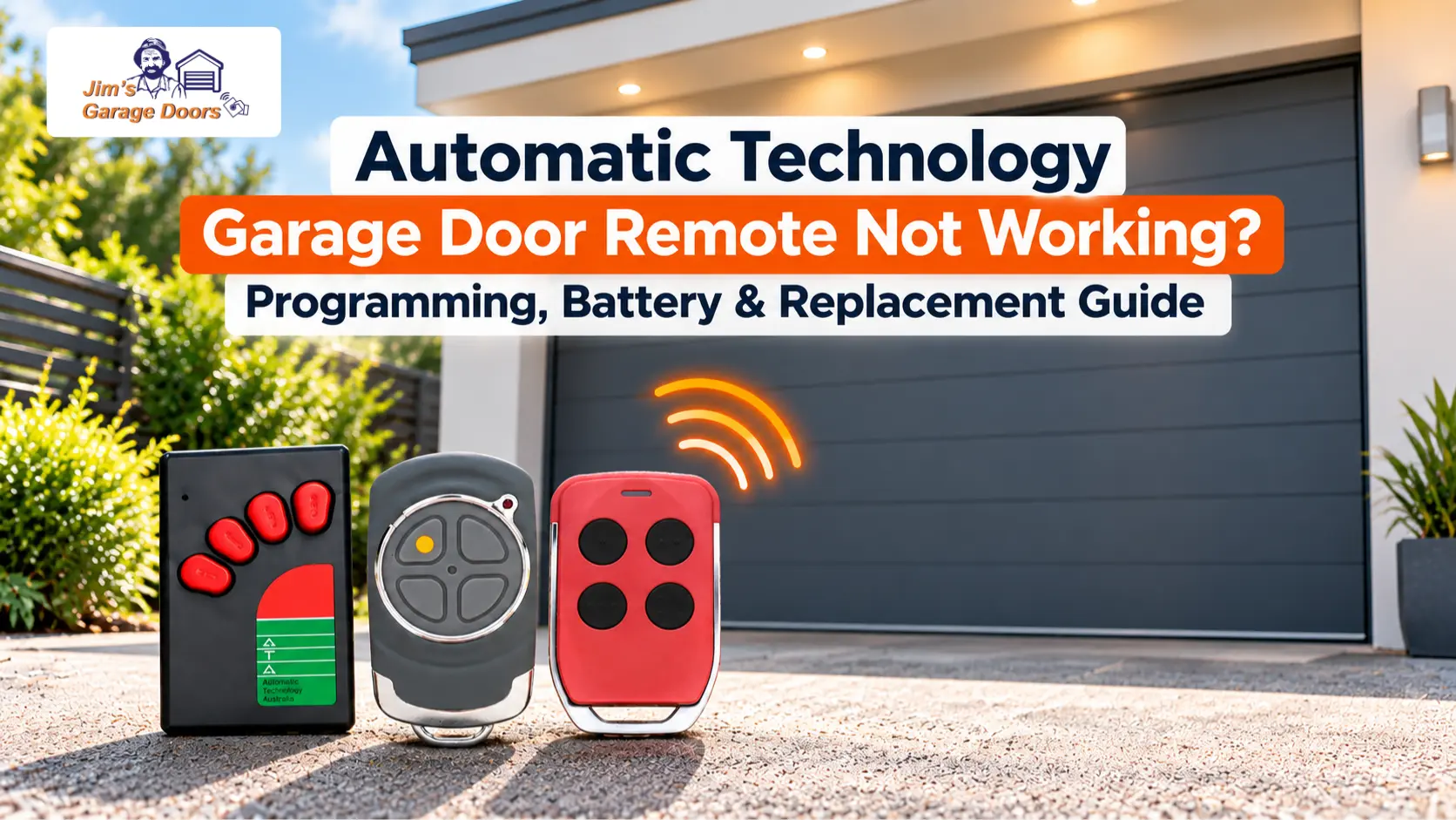Automatic Technology Garage Door Remote Not Working