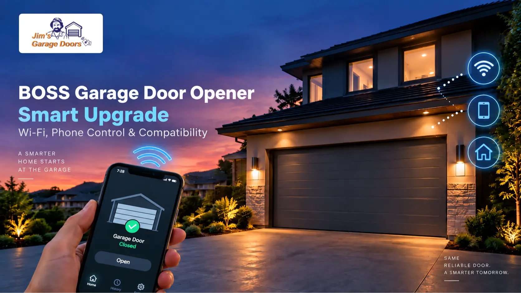 BOSS Garage Door Opener Smart Upgrade