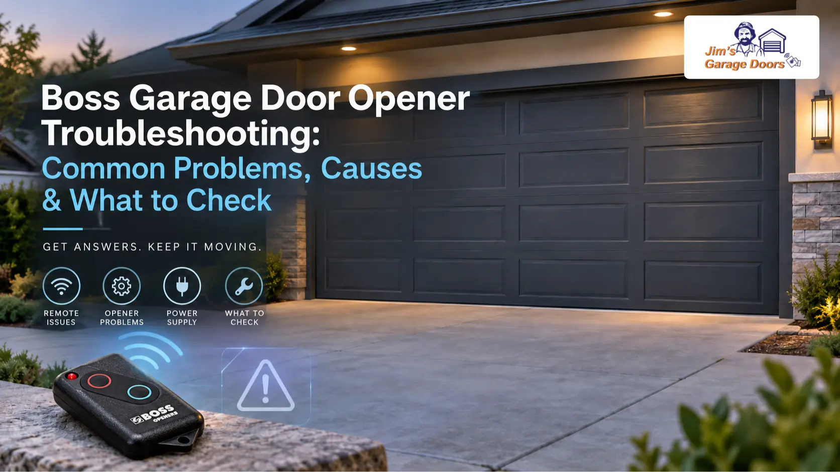 Boss Garage Door Opener Troubleshooting