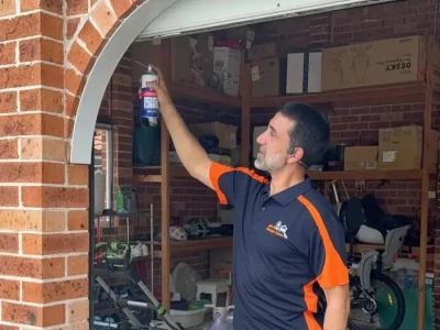 Garage Door Track Maintenance Service